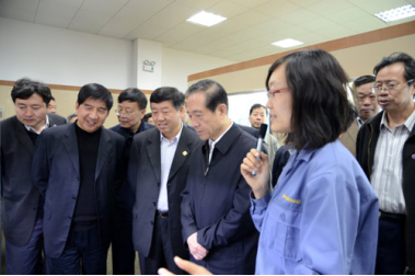 Han Qide, vice chairman of the Standing Committee of the National People's Congress, investigates Su Jing